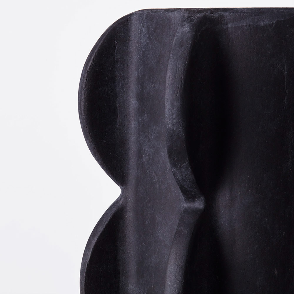 Arcissimo Medium Vase - Black | Rouse Home