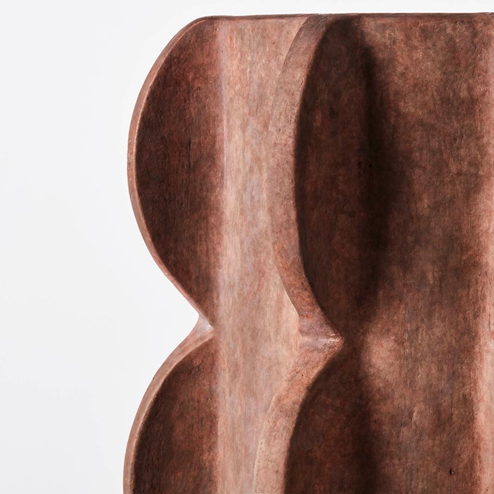 Arcissimo Medium Vase - Brown | Rouse Home