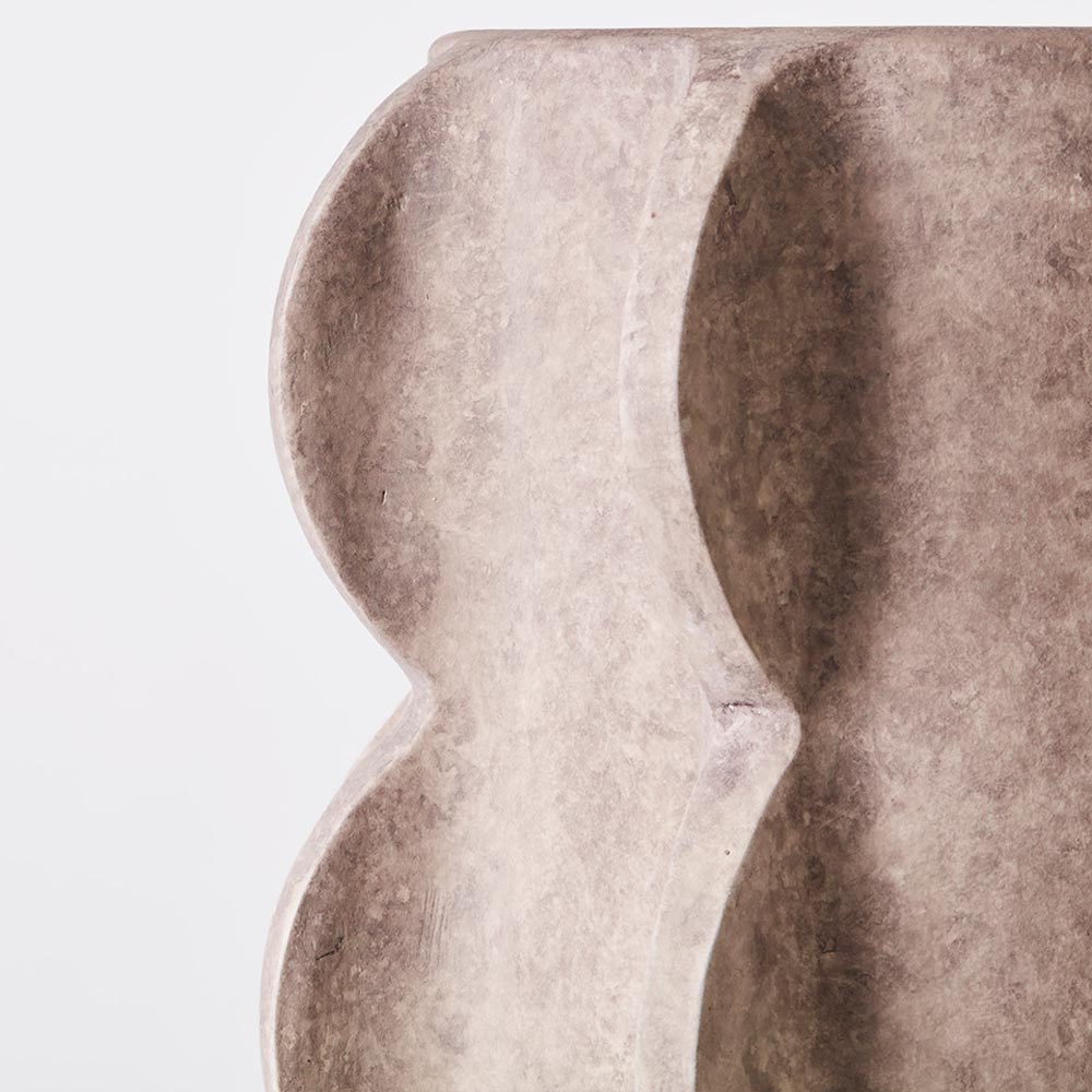 Arcissimo Medium Vase - Gray | Rouse Home