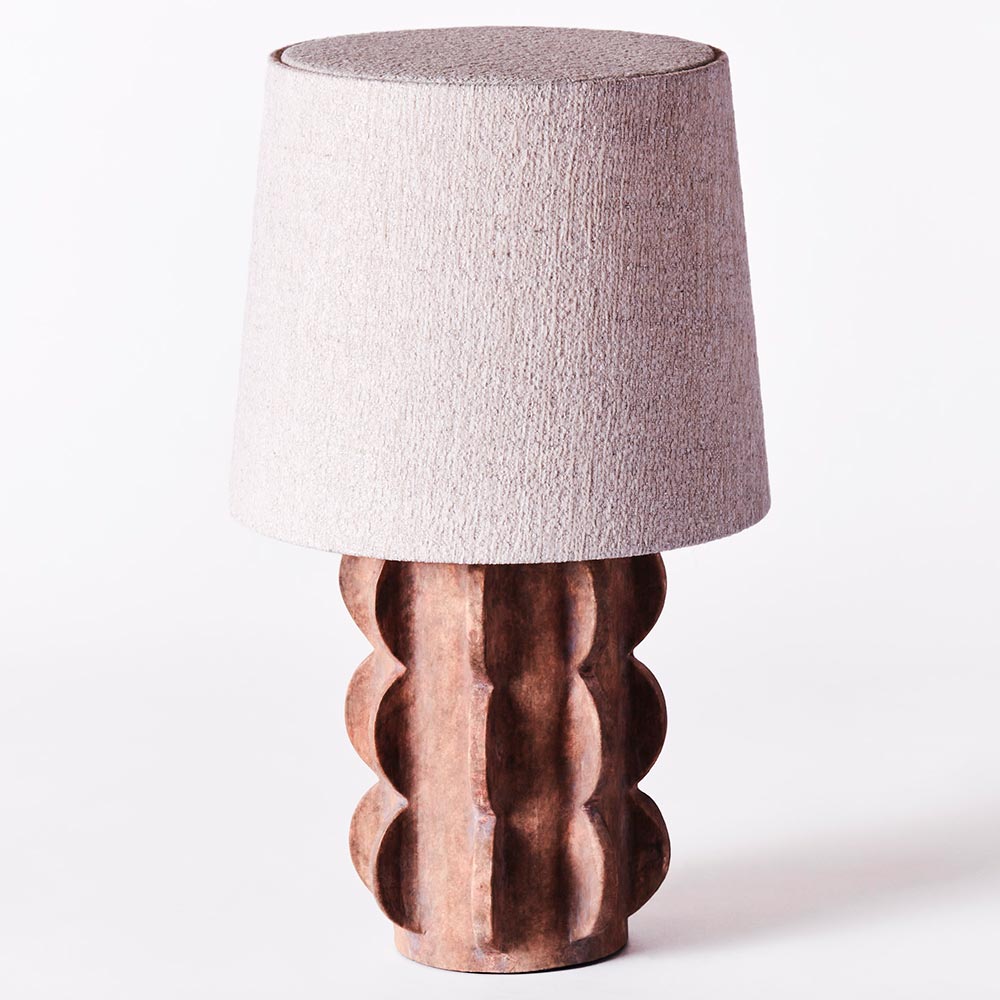 Arcissimo Small Table Lamp - Brown | Rouse Home