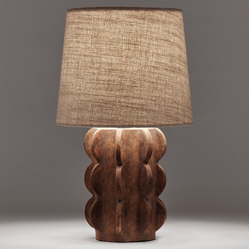 Arcissimo Small Table Lamp - Brown | Rouse Home
