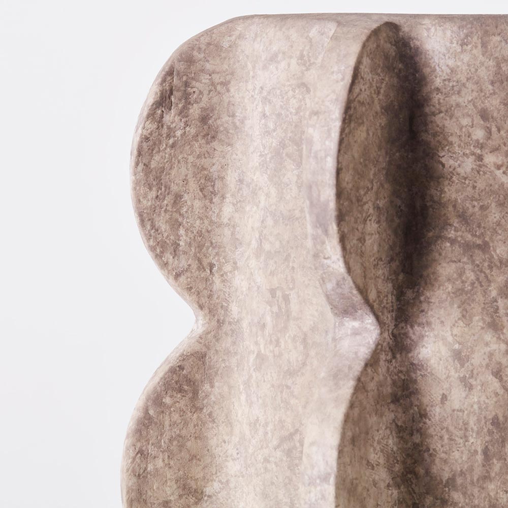 Arcissimo Small Vase - Gray | Rouse Home