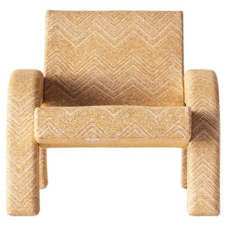 Arco Large Lounge Chair - Ochre Teide