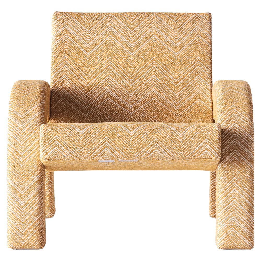 Arco Large Lounge Chair - Ochre Teide | Rouse Home