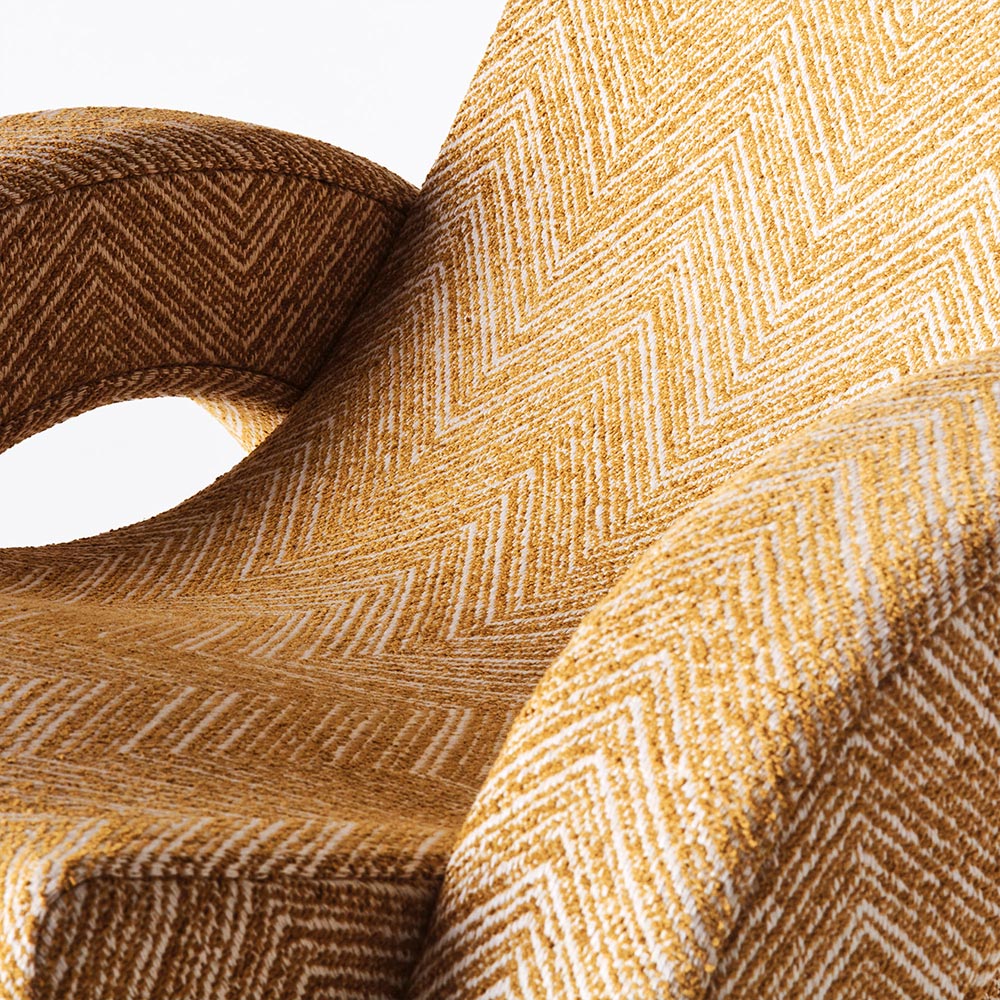 Arco Large Lounge Chair - Ochre Teide | Rouse Home