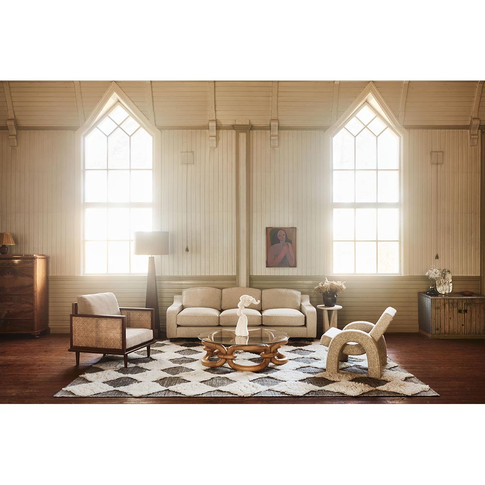 Bamboo Bracelet Sofa Table - Natural Beech | Rouse Home
