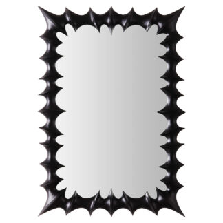 Brutalist Small Mirror - Black