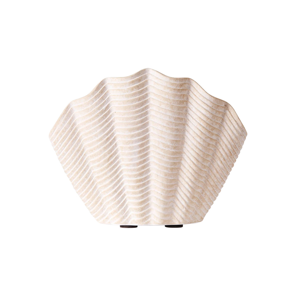 Concha Shell Medium Vase - White