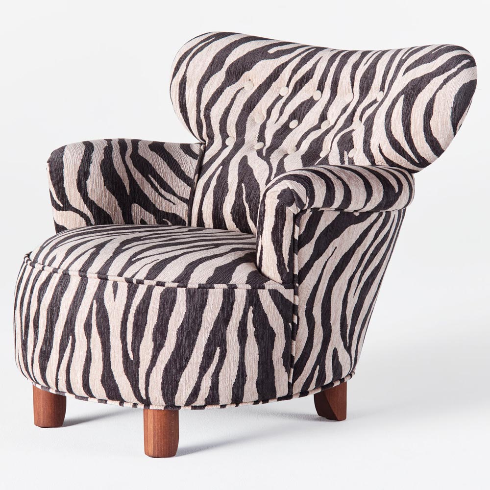 Elias Armchair - Zebra