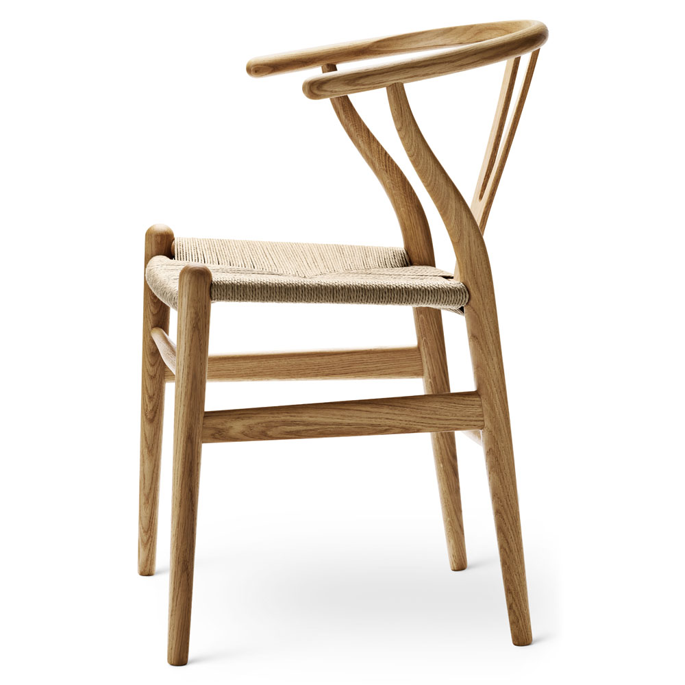 FALL DINING SALE UP TO 30% OFF CH24 Wishbone Dining Chair - Natural Paper Cord, Oak Oil