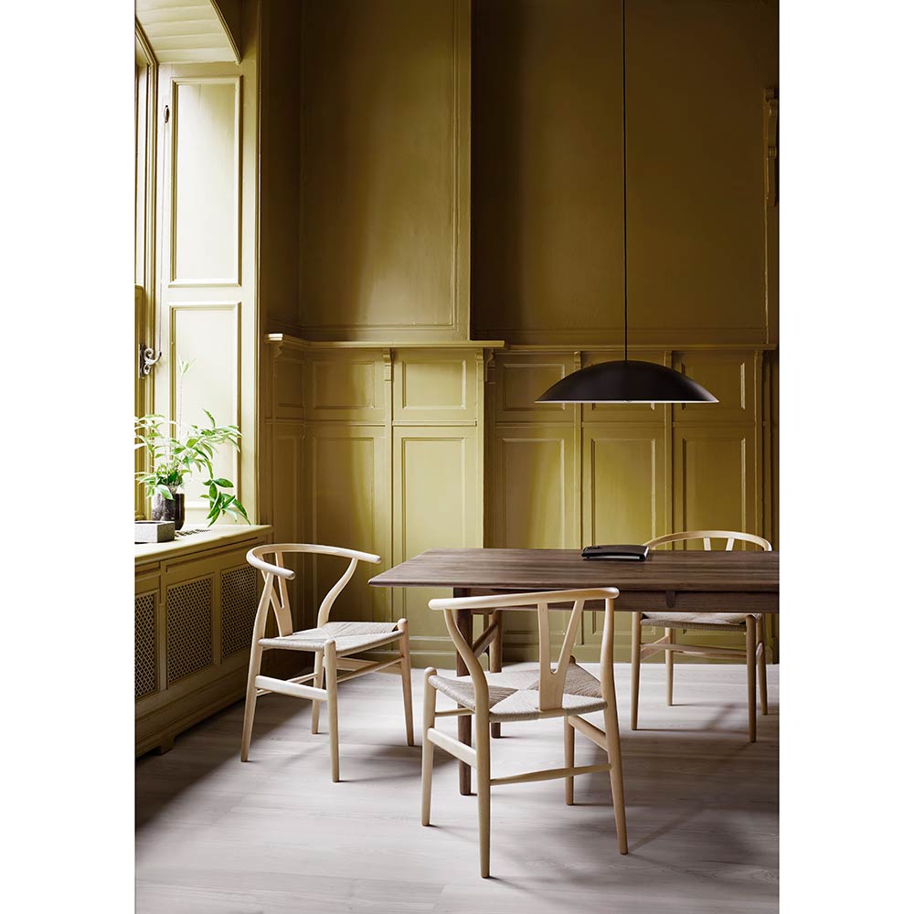 FALL DINING SALE UP TO 30% OFF CH24 Wishbone Dining Chair - Natural Paper Cord, Oak Oil