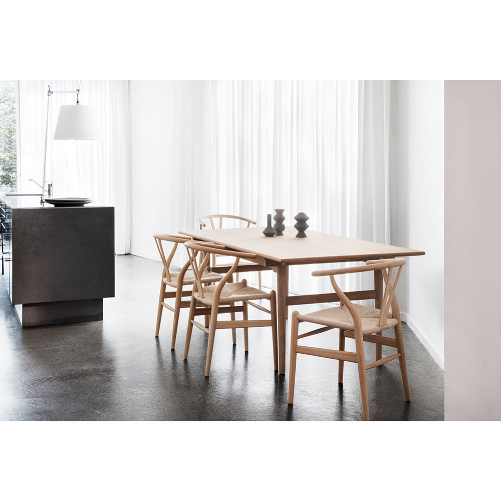 FALL DINING SALE UP TO 30% OFF CH24 Wishbone Dining Chair - Natural Paper Cord, Oak Oil