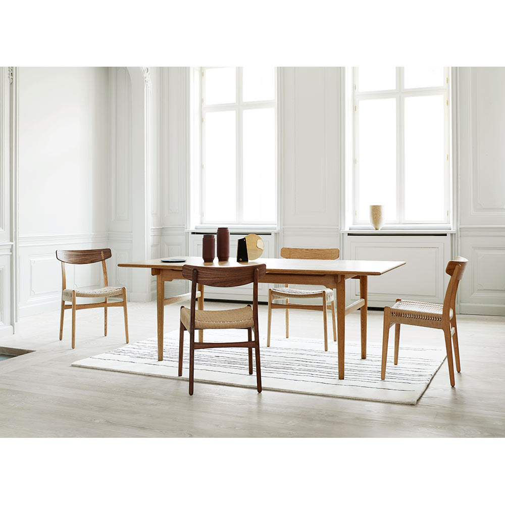 FALL DINING SALE UP TO 30% OFF CH327 Dining Table - Oak Oil, 74.8"