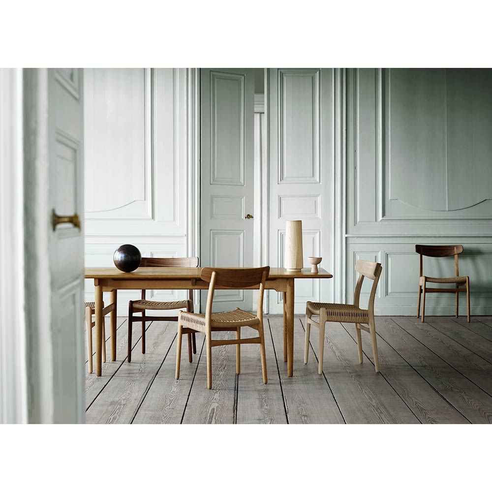 FALL DINING SALE UP TO 30% OFF CH327 Dining Table - Oak Oil, 74.8"