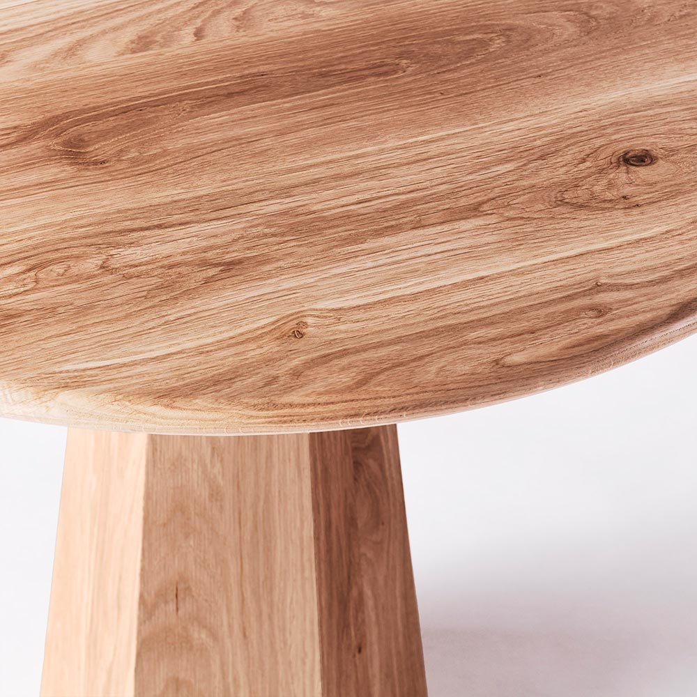 Hexagon Dining Table - Oak