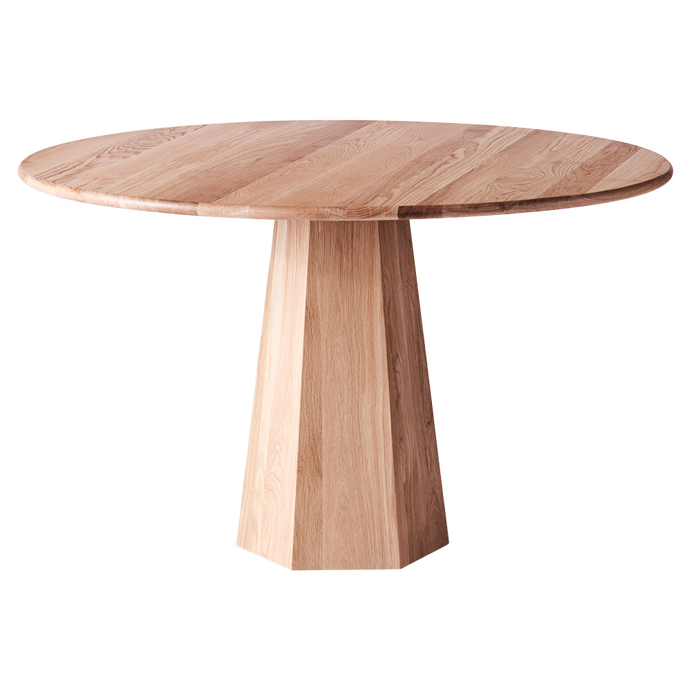 Hexagon Dining Table - Oak