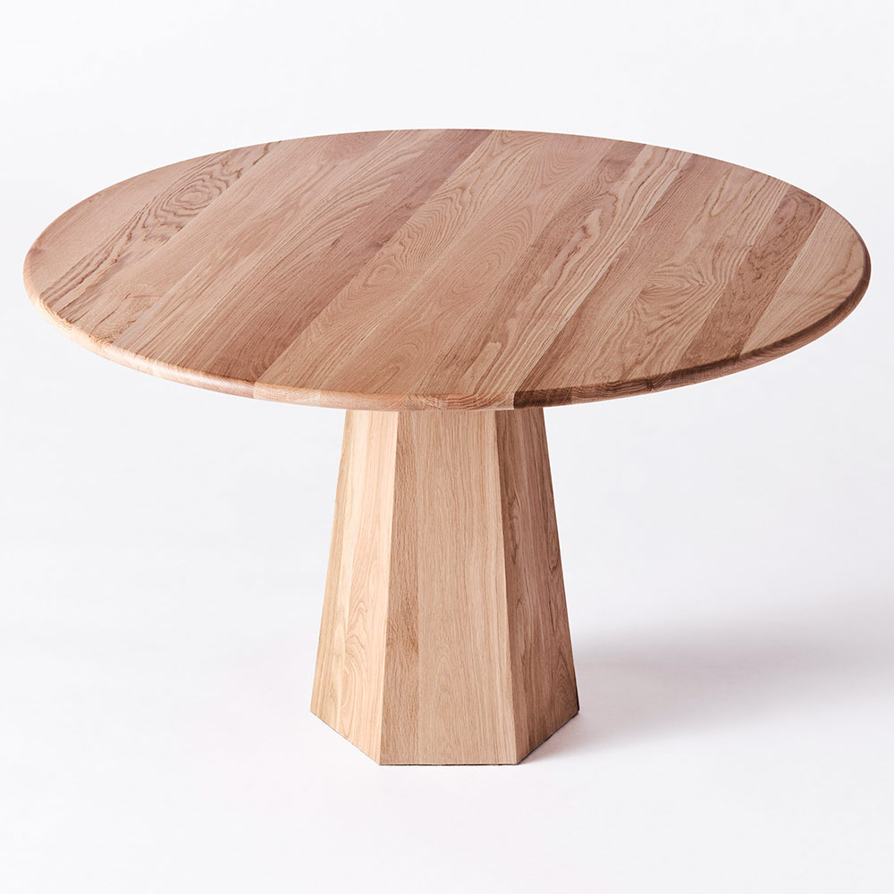 Hexagon Dining Table - Oak