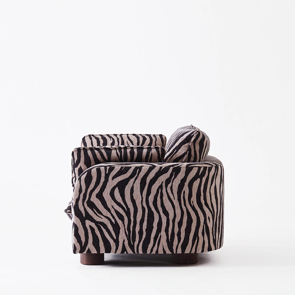 Miles Armchair - Zebra