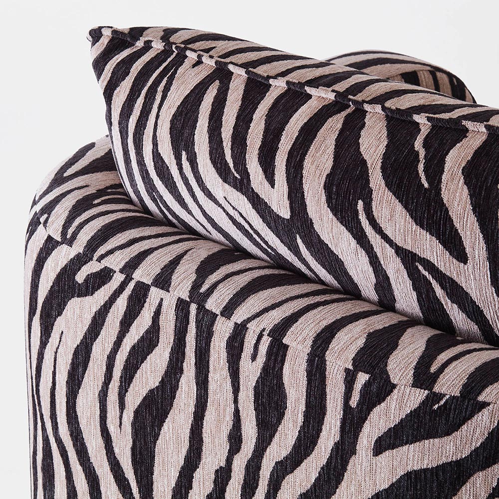 Miles Armchair - Zebra