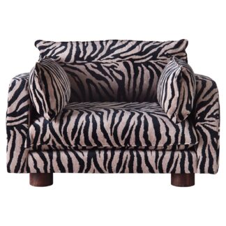 Miles Love Seat - Zebra