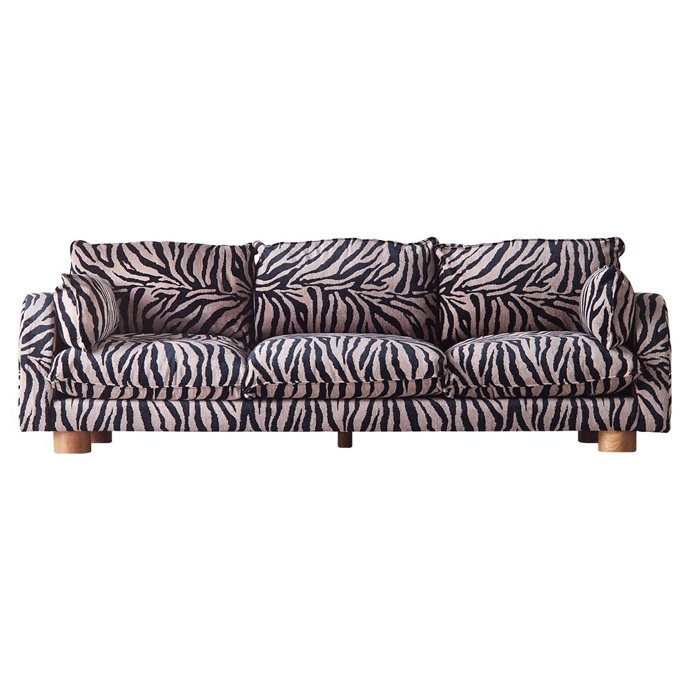 Miles Sofa - Zebra
