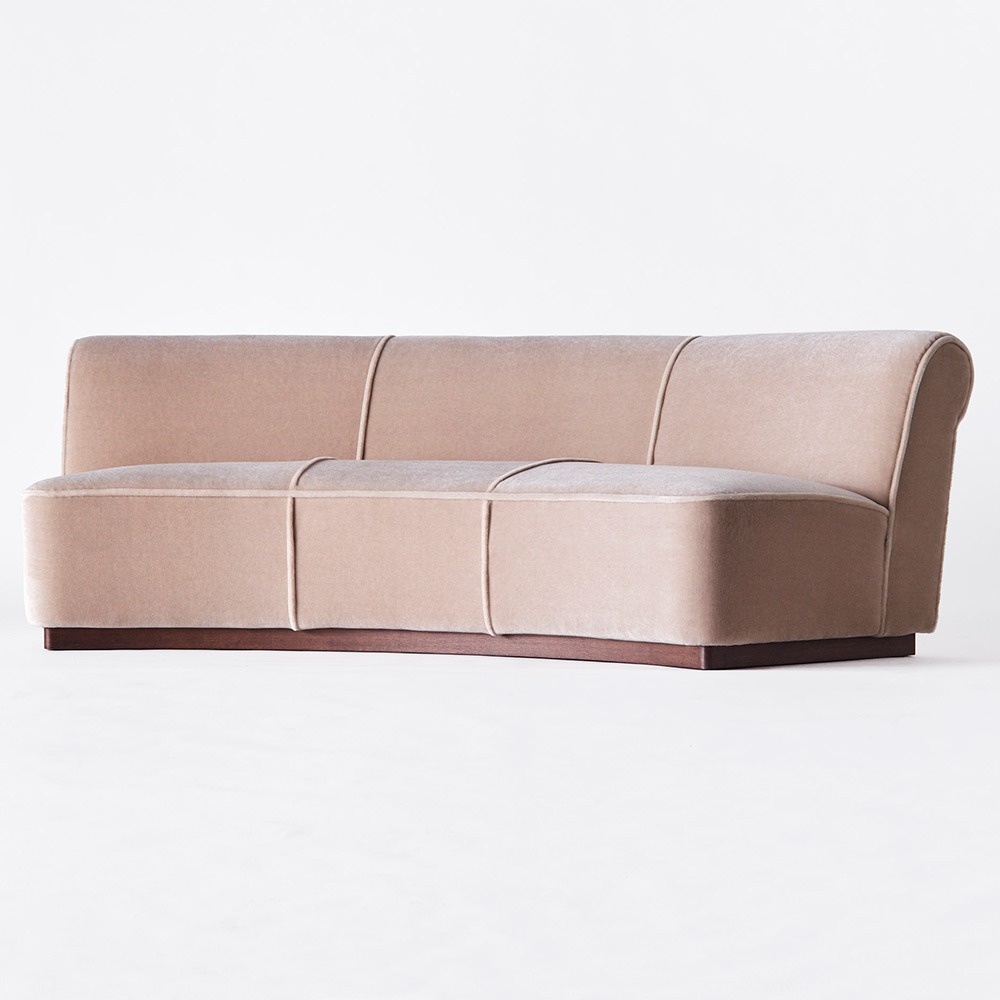 Paris Sofa - Baby Velvet Mohair