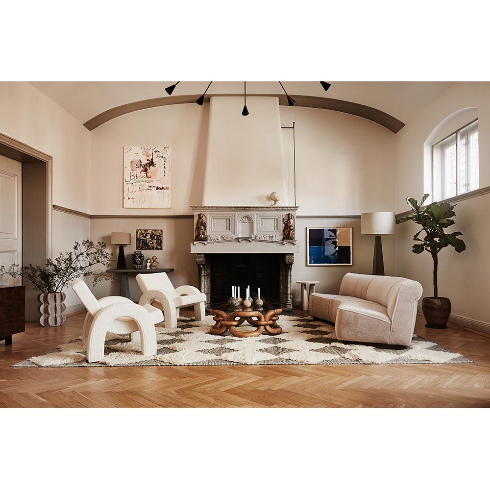 Paris Sofa - Baby Velvet Mohair