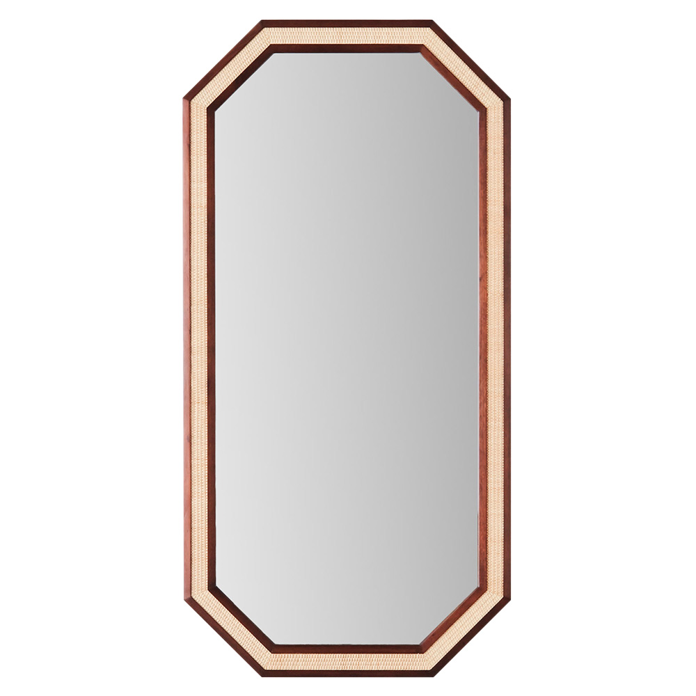 Rattan Large Mirror