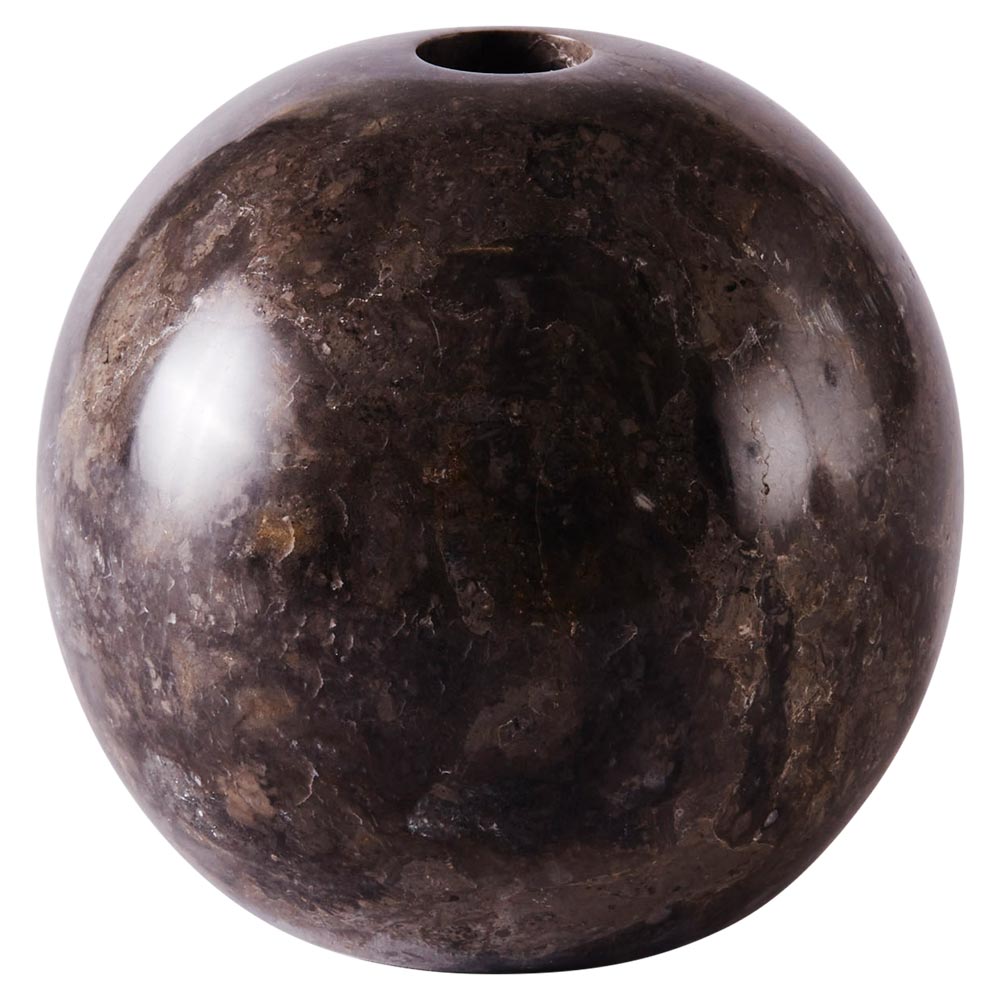 Sphere Large Candle Holder - Gray | Rouse Home