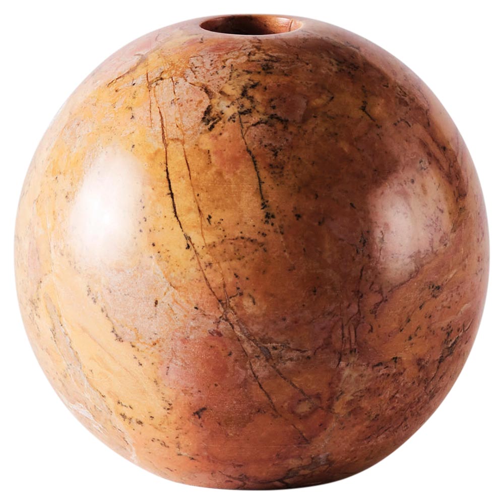 Sphere Medium Candle Holder - Red | Rouse Home