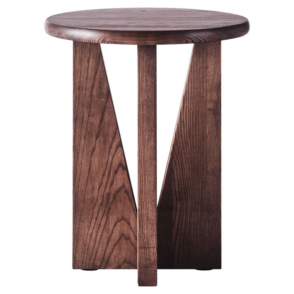 V Side Table - Stained Ash