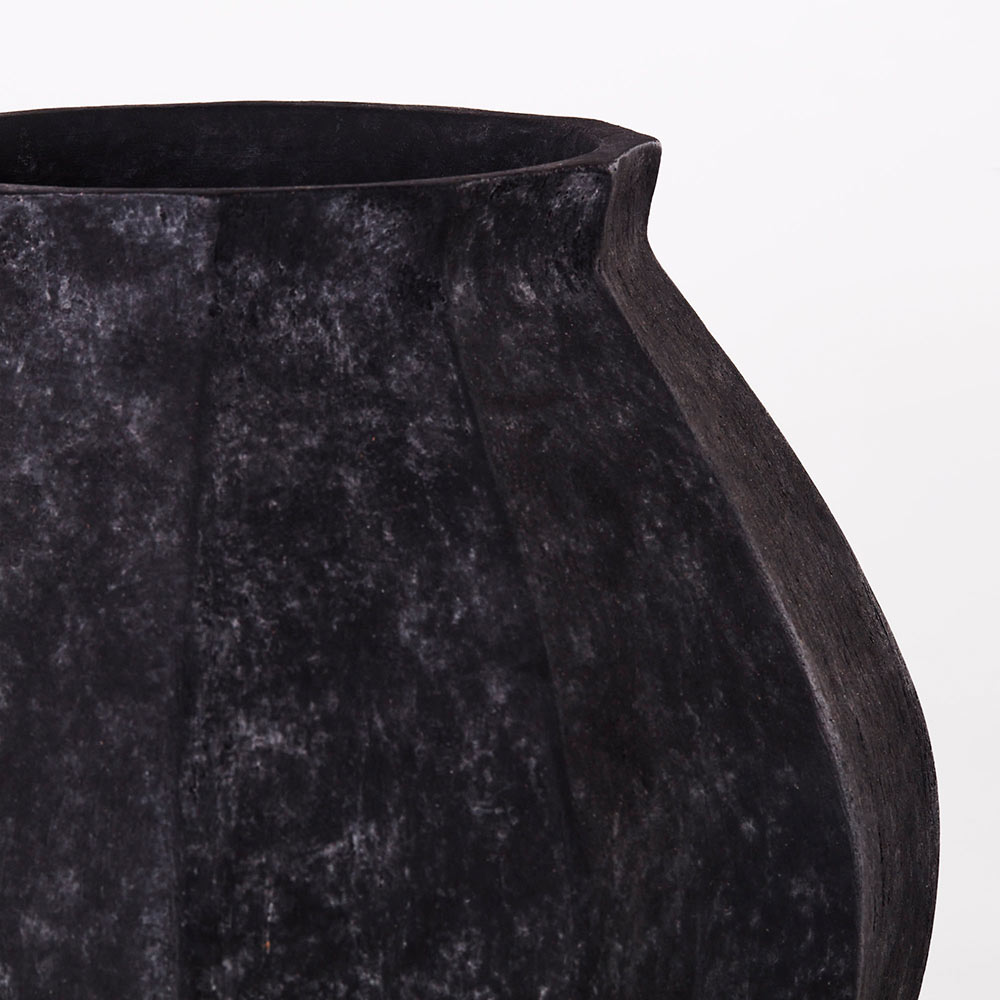 Wedges Vase - Black