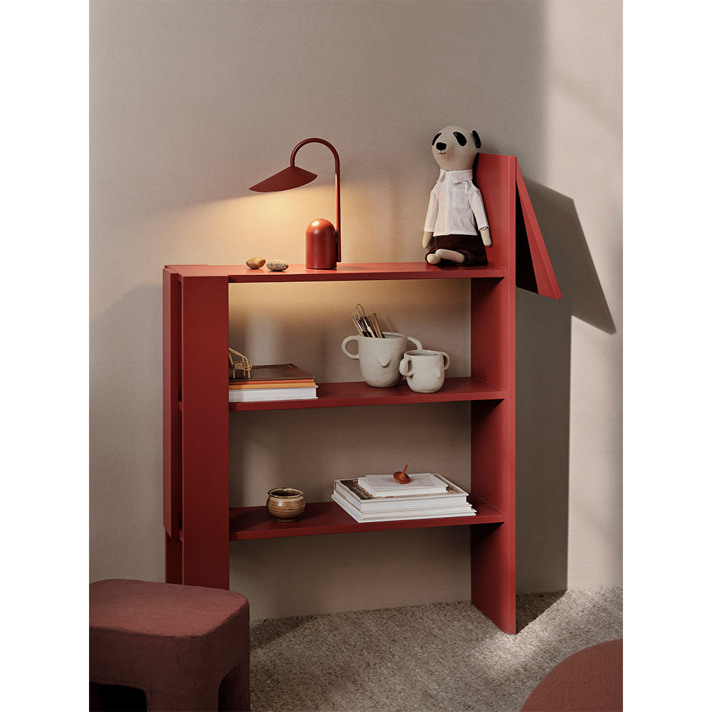 Arum Portable Lamp Oxide Red 3 | Rouse Home
