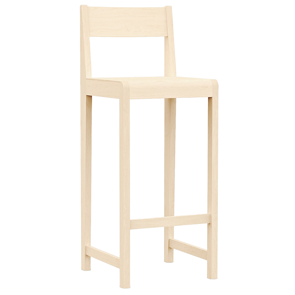 Bar Chair 01 - Natural Birch