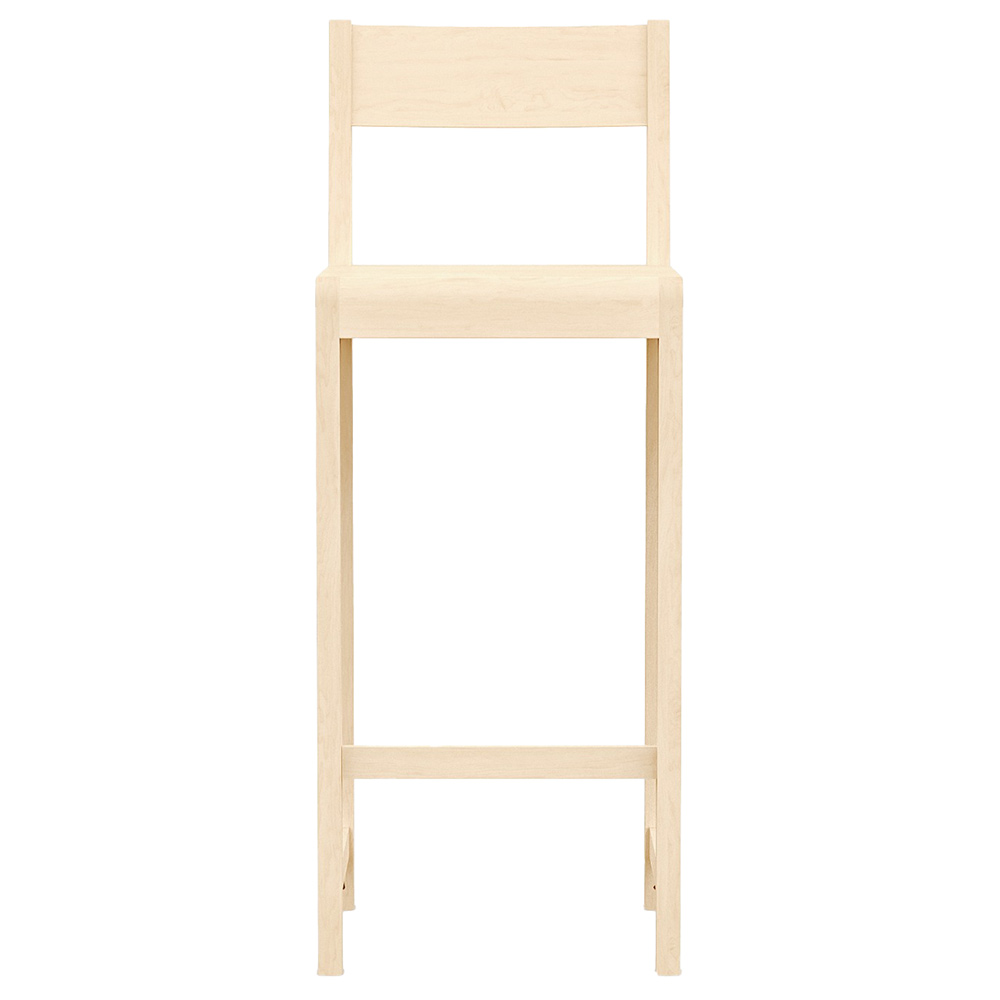 Bar Chair 01 - Natural Birch