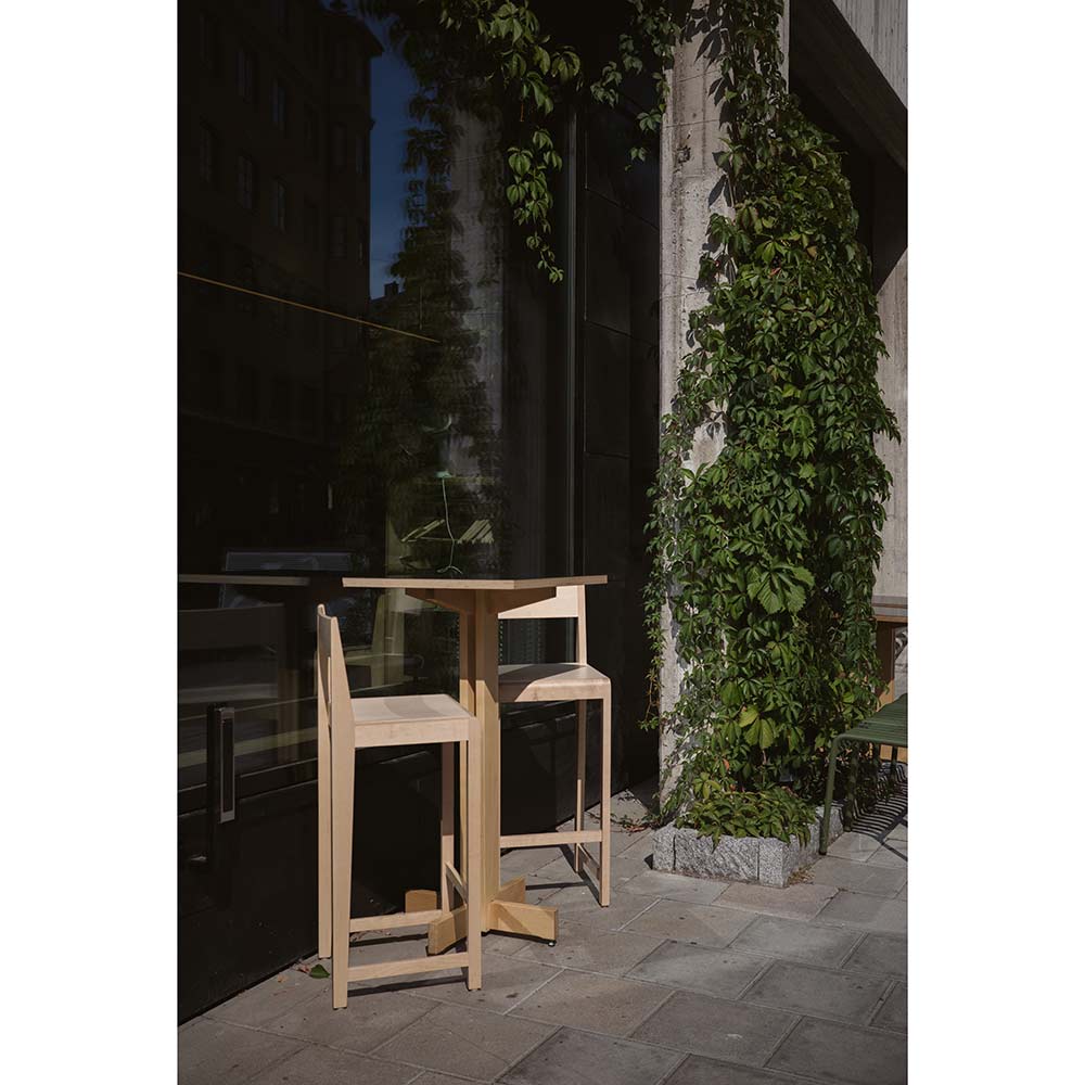 Bar Chair 01 - Natural Birch