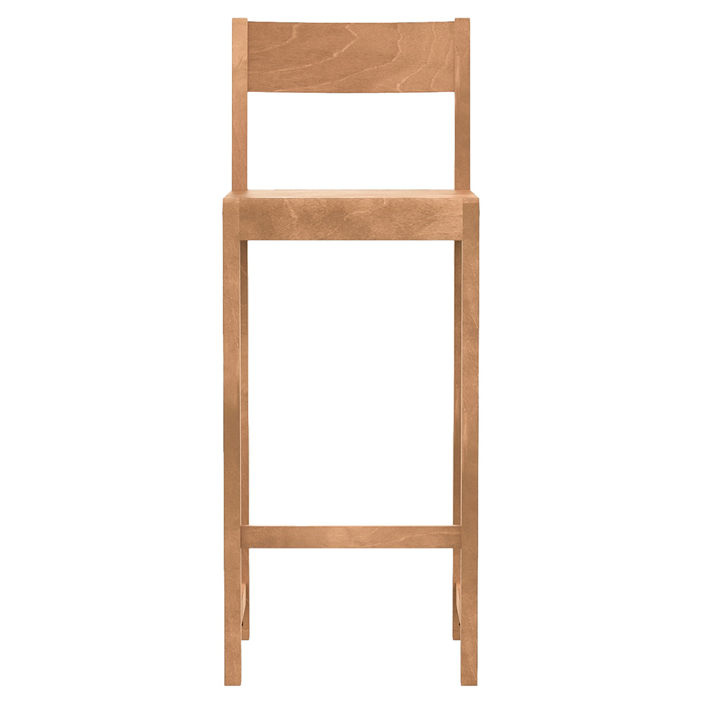 Bar Chair 01 - Warm Brown Birch