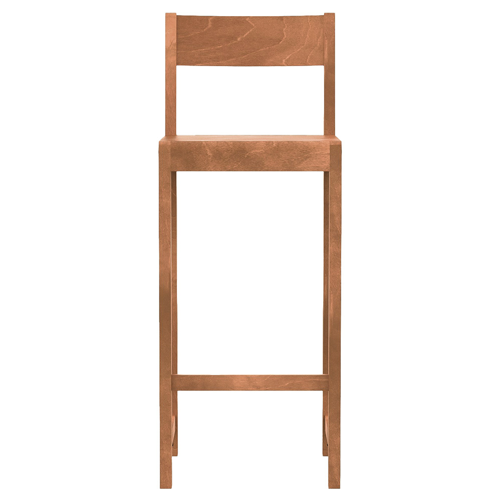 Bar Chair 01 - Warm Brown Birch