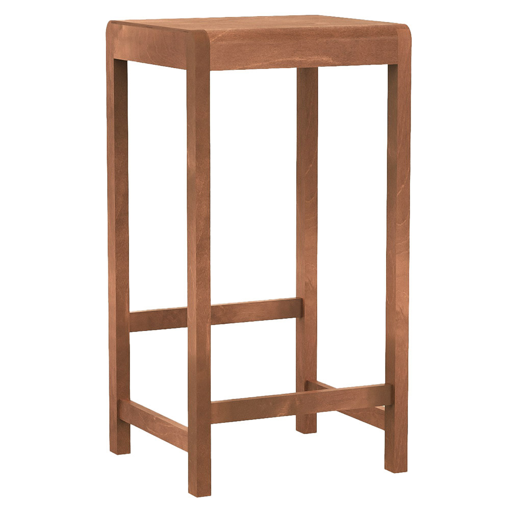 Bar Stool 01 - Warm Brown Birch
