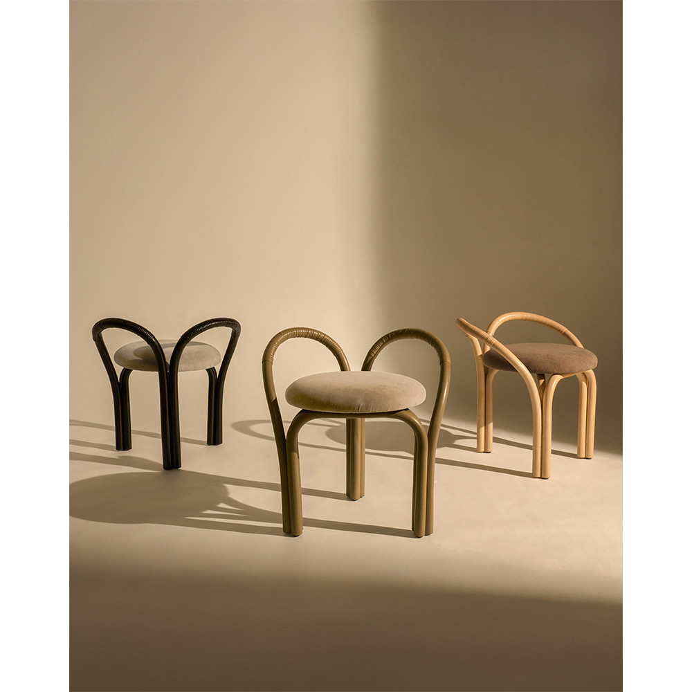 Bistra Stool - Ebony