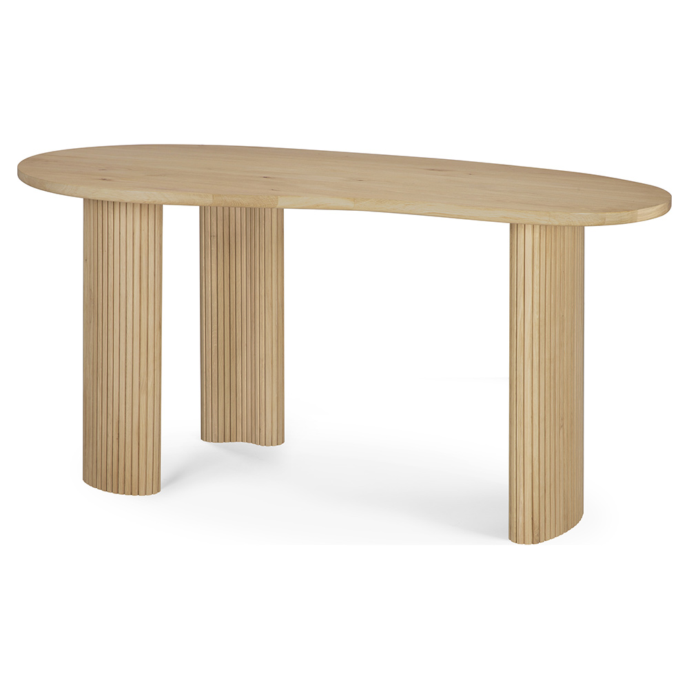 Boomerang Desk - Oak | Rouse Home