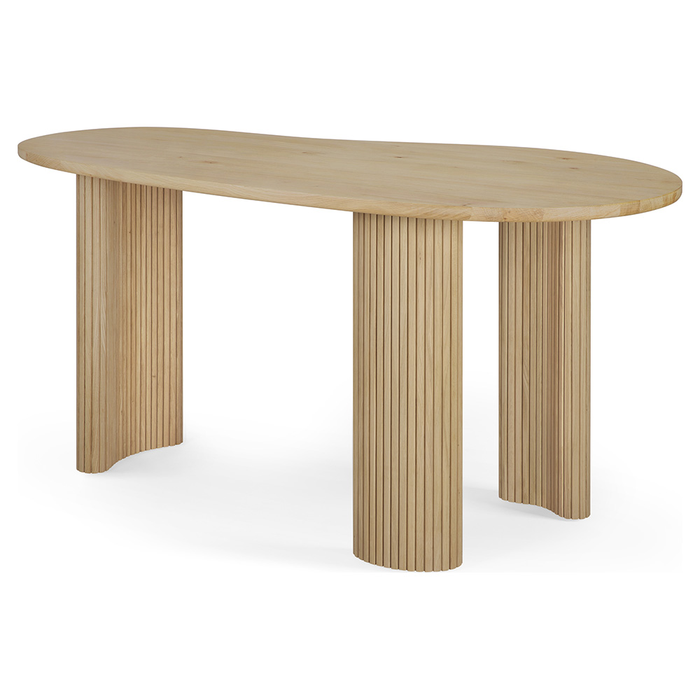 Boomerang Desk - Oak | Rouse Home