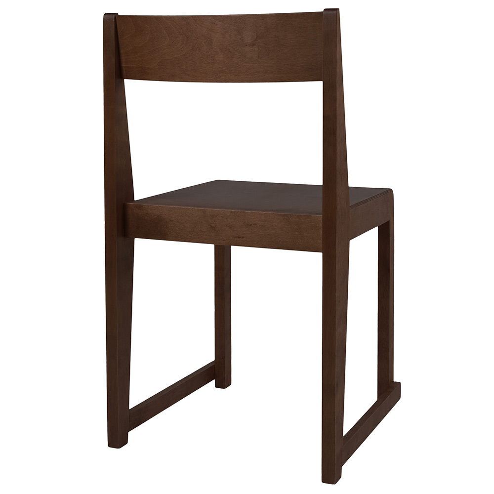 Chair 01 - Dark Brown Birch