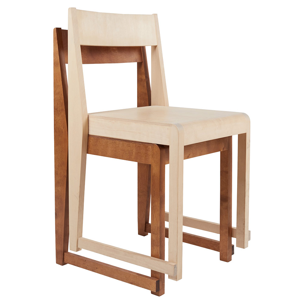 Chair 01 - Warm Brown Birch