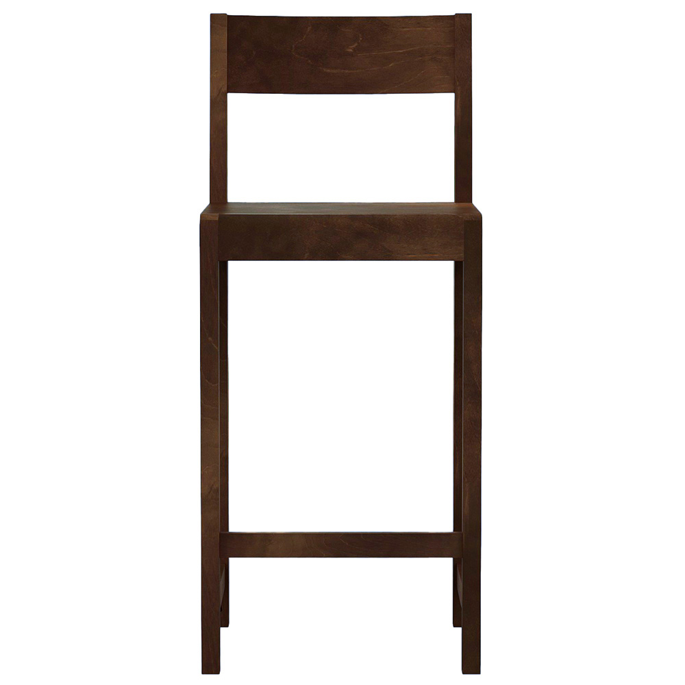 Counter Chair 01 - Dark Brown Birch