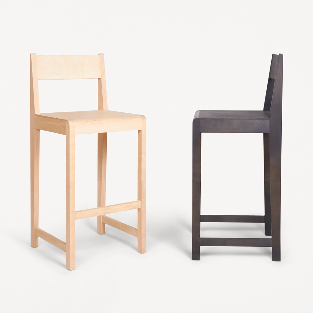 Counter Chair 01 - Natural Birch
