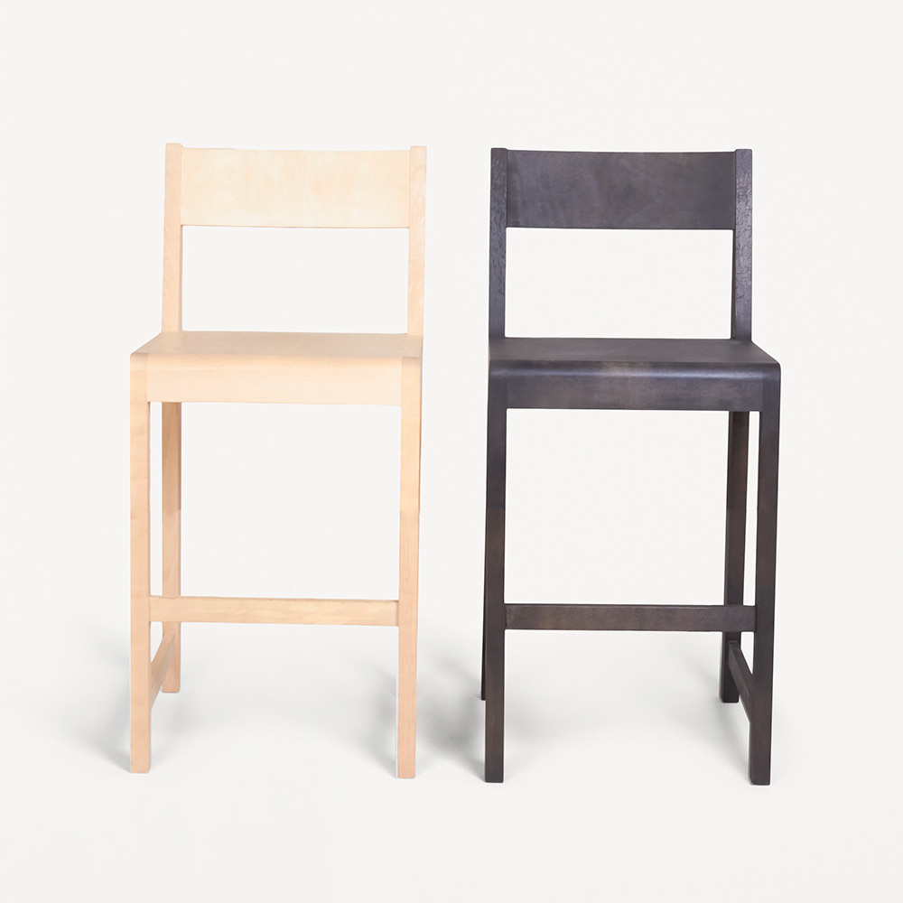 Counter Chair 01 - Natural Birch