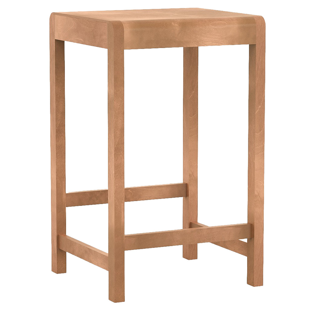 Counter Stool 01 - Warm Brown Birch