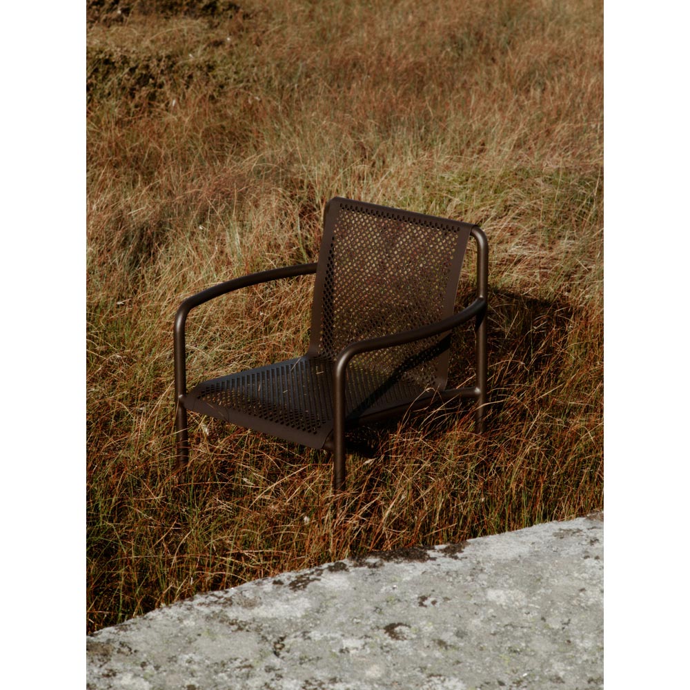 Dapple Chair With Arms - Dark Chocolate