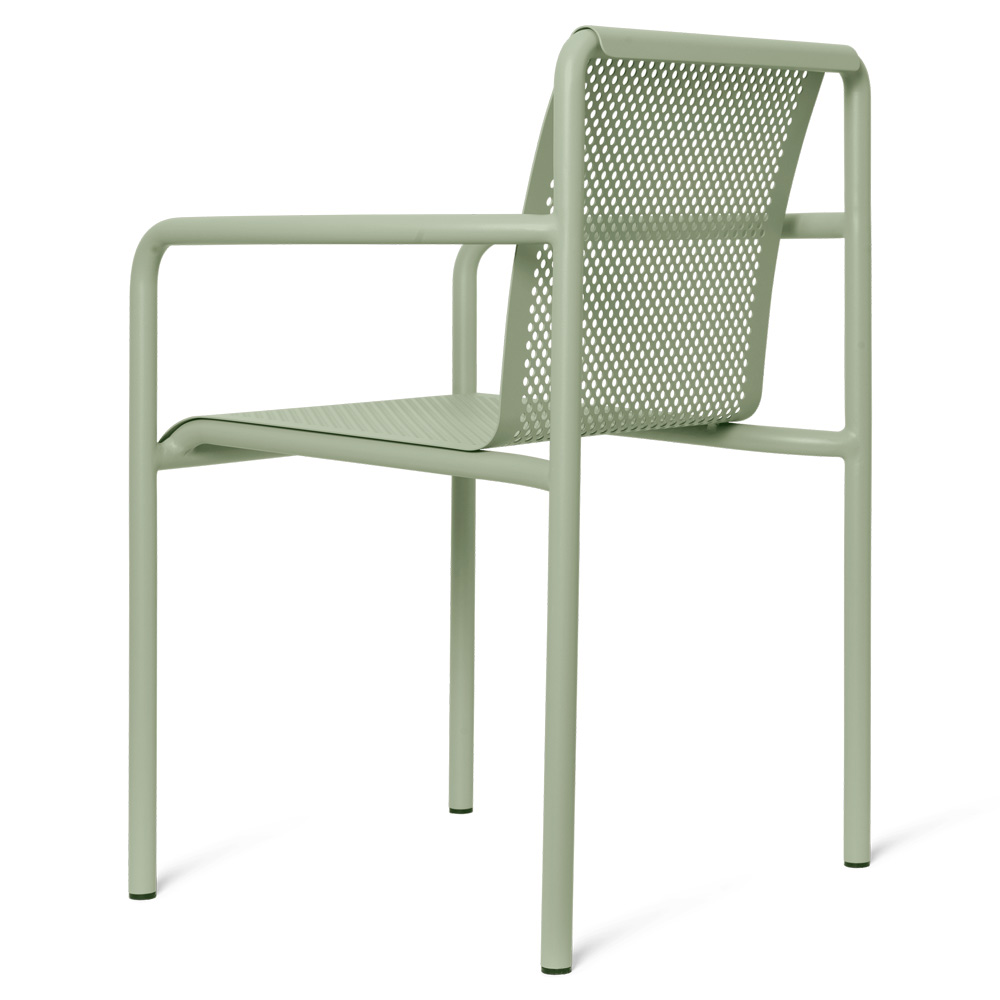Dapple Chair With Arms - Tea Green